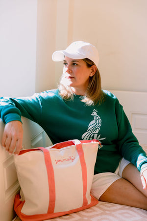 Bird Bam Sweatshirt Pink