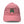 Pink cap with green logo on a white background