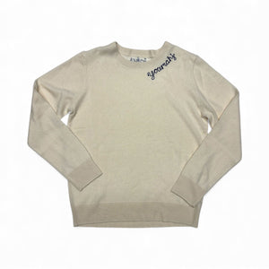 Cashmere Chainstitch - Cream