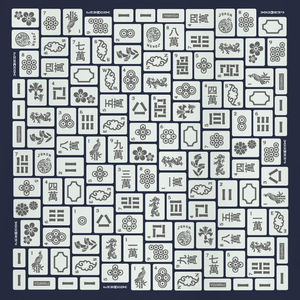 Turning Tiles Silk Scarves