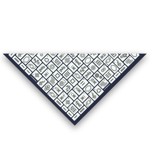 Turning Tiles Silk Scarves